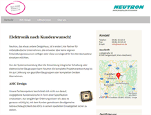Tablet Screenshot of neutron.de